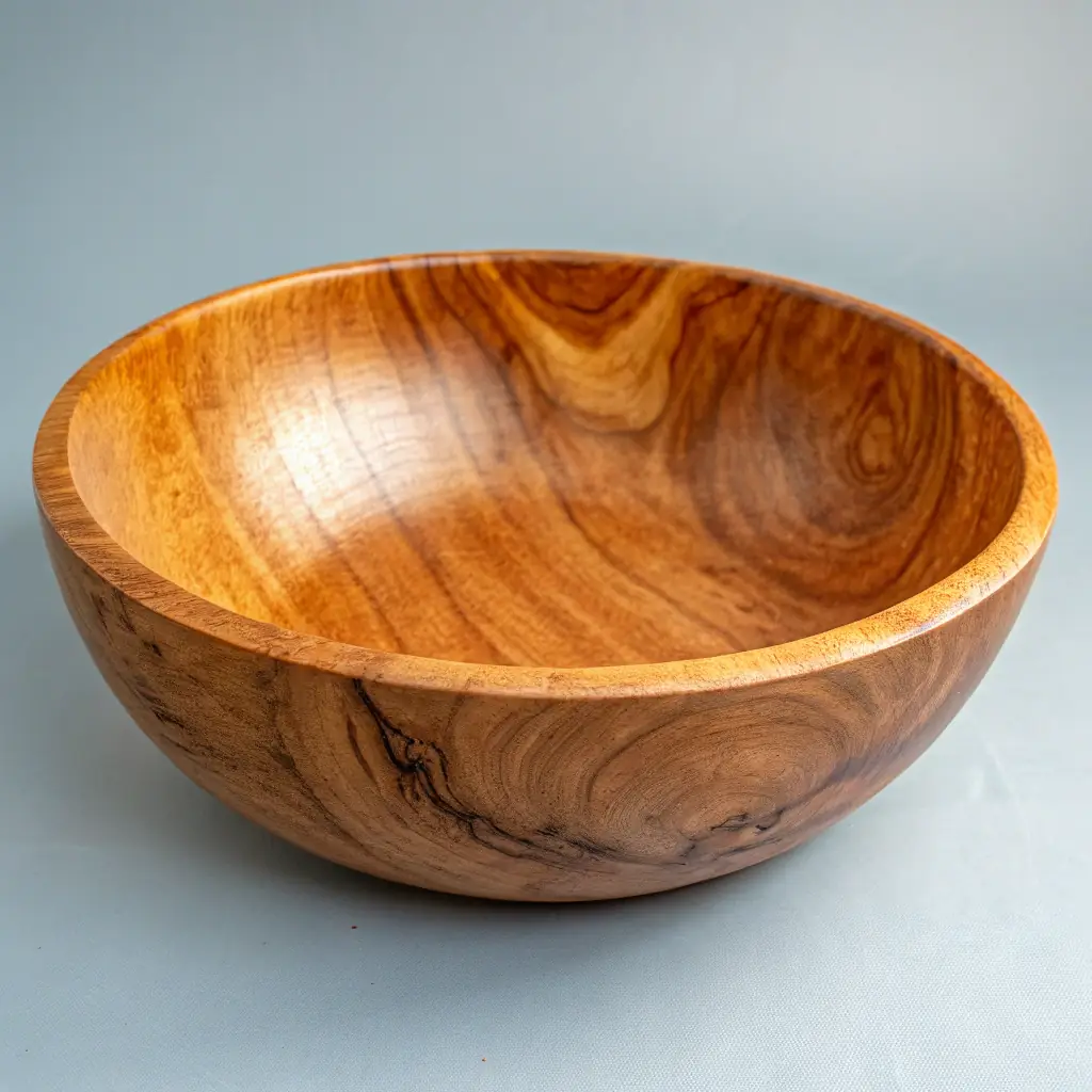 Hand-carved Olive Wood Bowl
