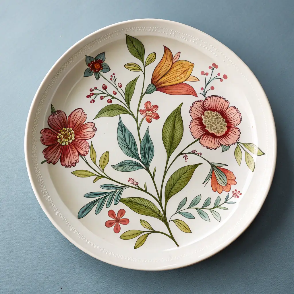 Decorative Ceramic Plate